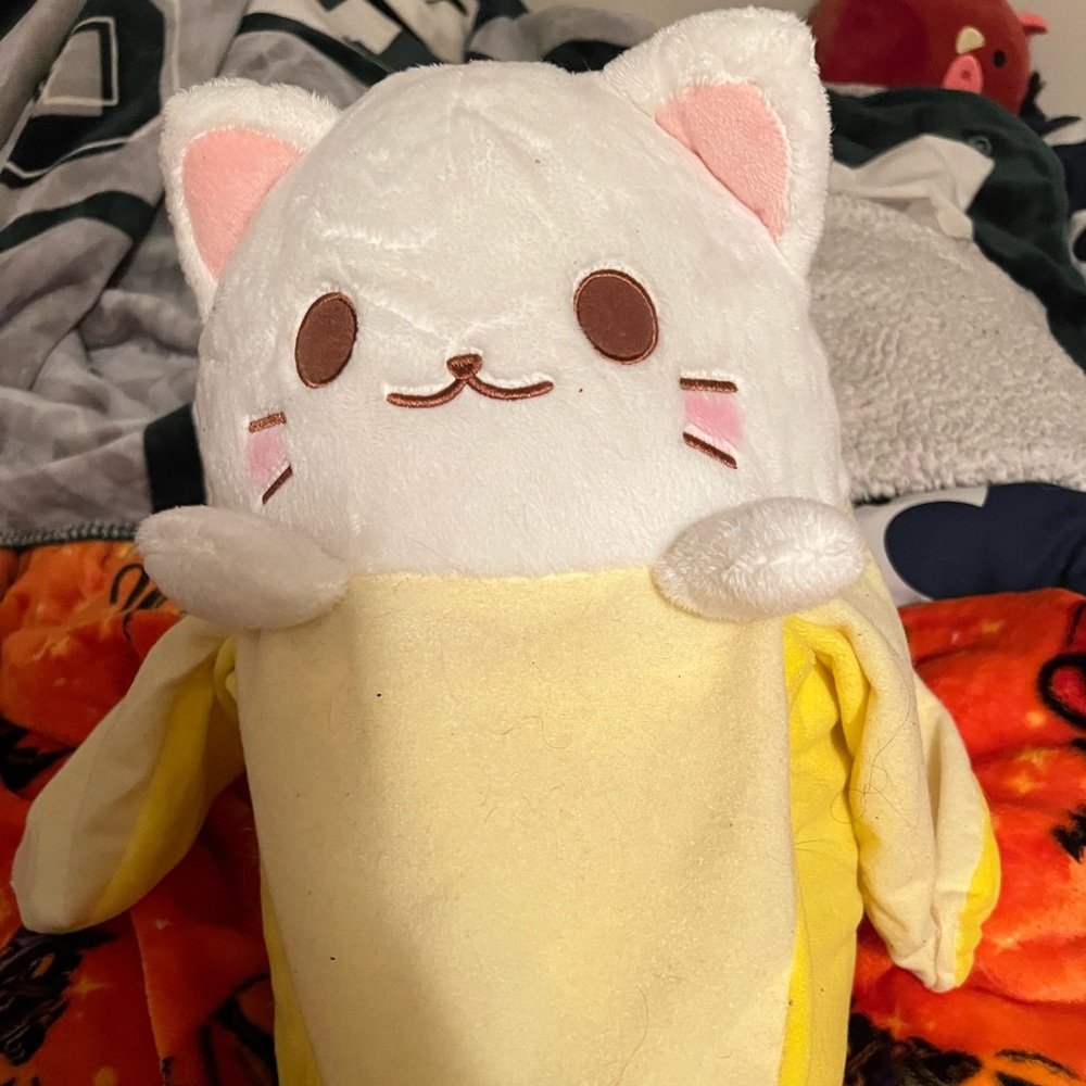 Large Banana cat plush| Bananya